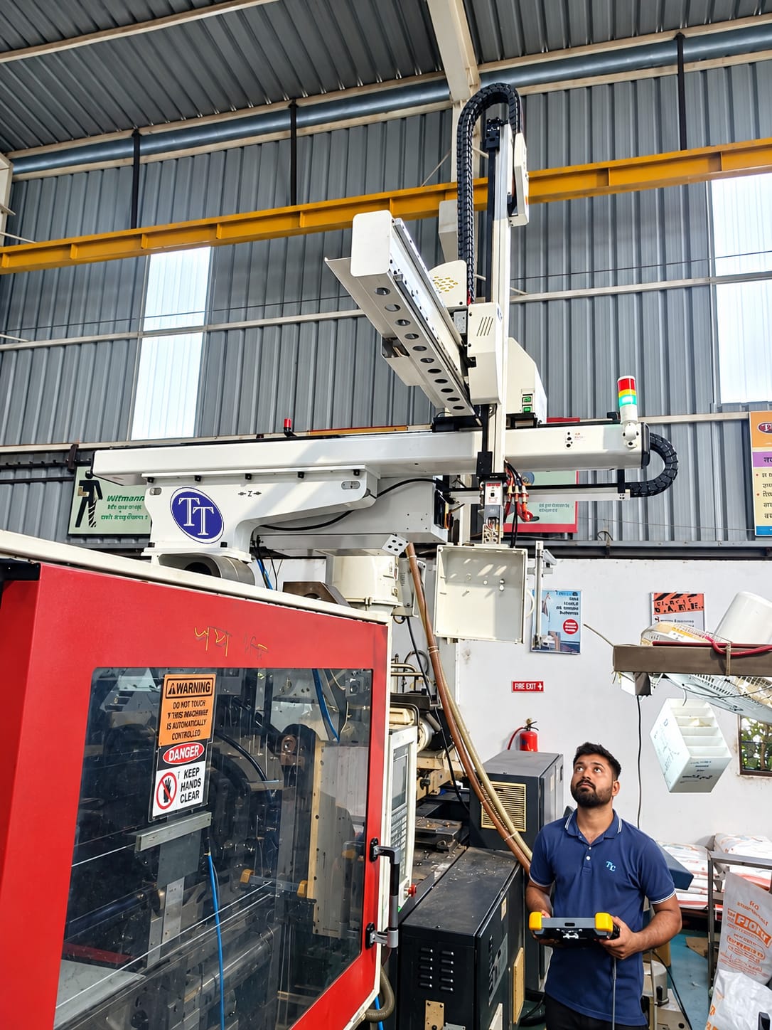 3 Axis Robot Installation